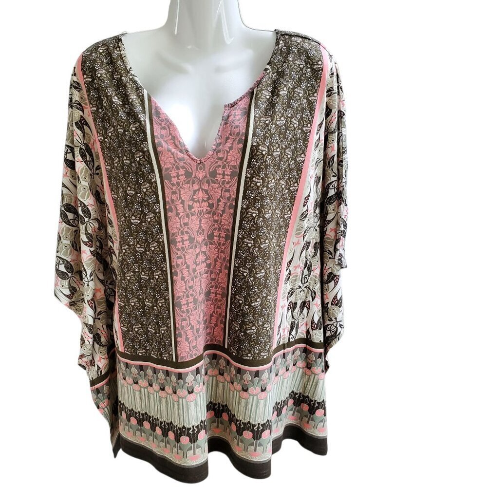 LANE BRYANT BUTTERFLY SLEEVE TOP SIZE 14/16